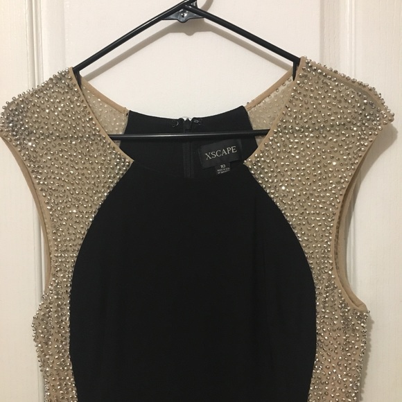 Beaded Illusion Gown - Picture 2 of 8